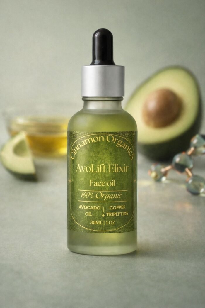 AvoLift Elixir Peptide Renewal Face oil – cinnamonorganics.com